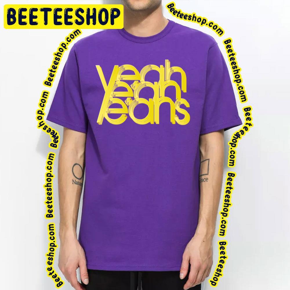 Yellow Text Yeah Yeah Yeahs Unisex T-Shirt Yellow Text Yeah Yeah Yeahs Unisex T-Shirt