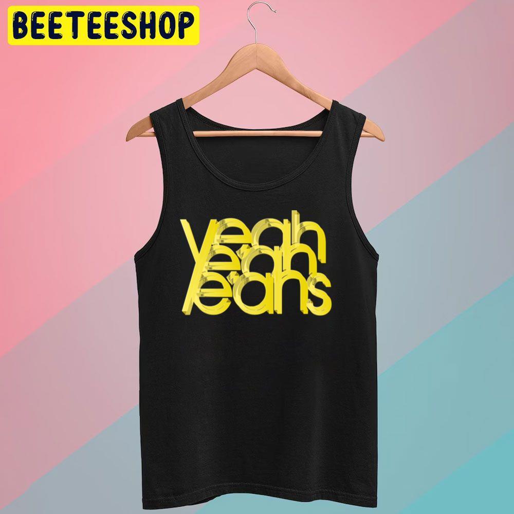 Yellow Text Yeah Yeah Yeahs Unisex T-Shirt Yellow Text Yeah Yeah Yeahs Unisex T-Shirt