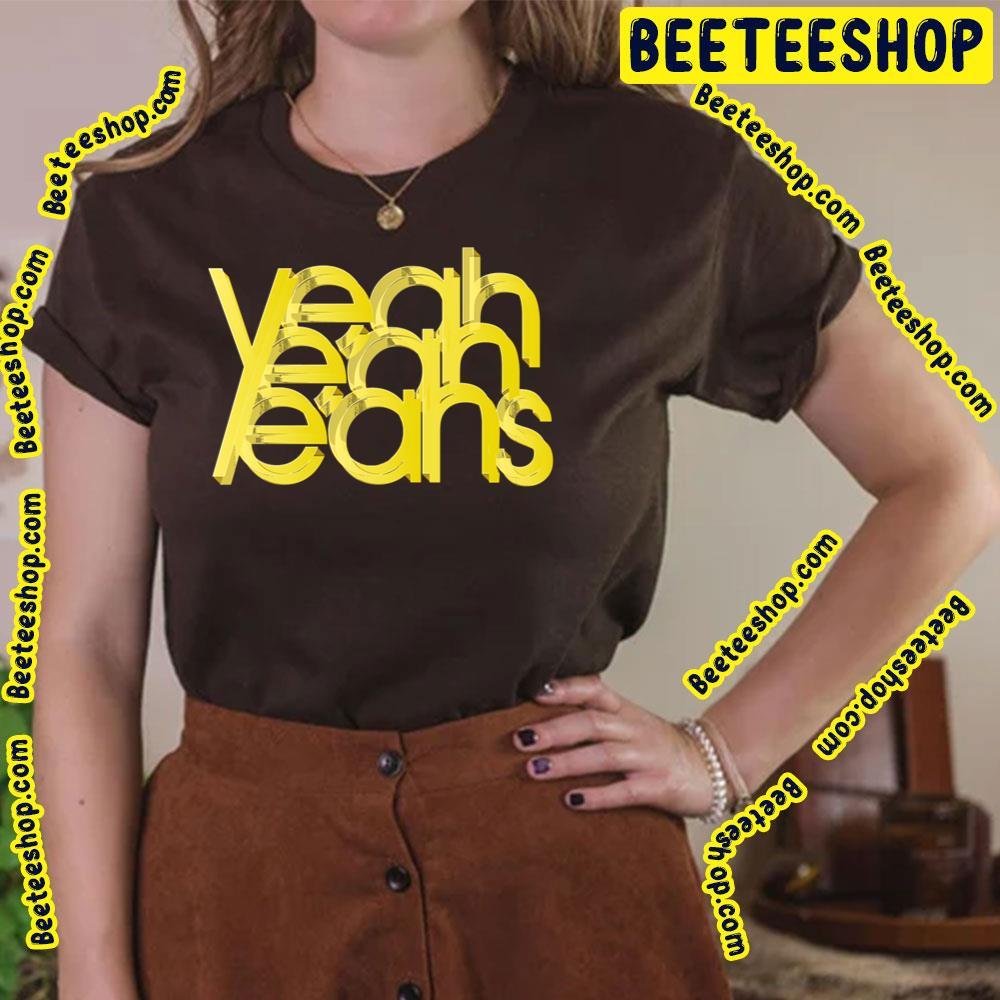 Yellow Text Yeah Yeah Yeahs Unisex T-Shirt Yellow Text Yeah Yeah Yeahs Unisex T-Shirt