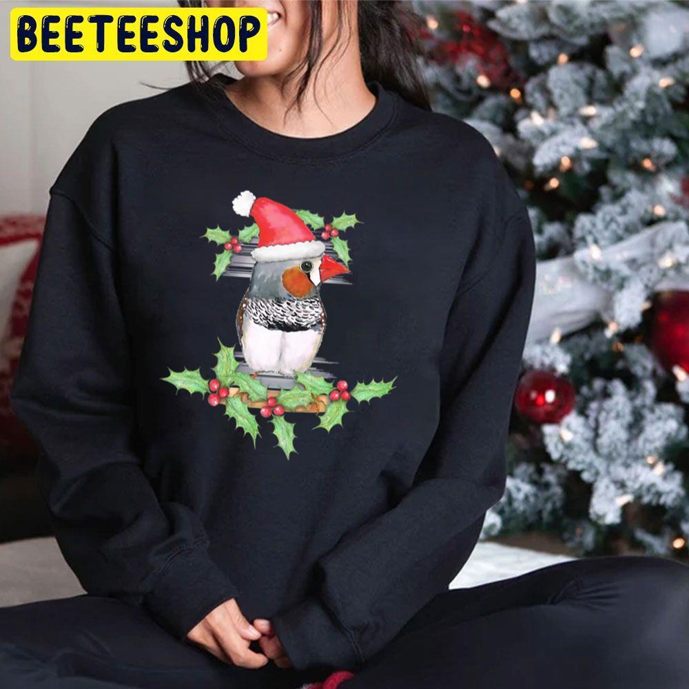 Zebra Finch Christmas Style Beeteeshop Trending Unisex Sweatshirt Zebra Finch Christmas Style Beeteeshop Trending Unisex Sweatshirt