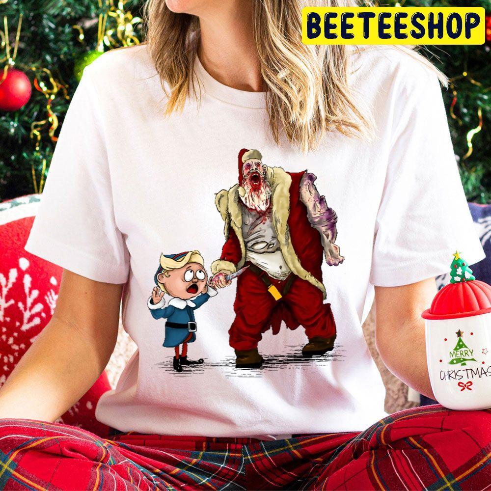Zombie Santa Christmas Beeteeshop Trending Unisex Hoodie Zombie Santa Christmas Beeteeshop Trending Unisex Hoodie