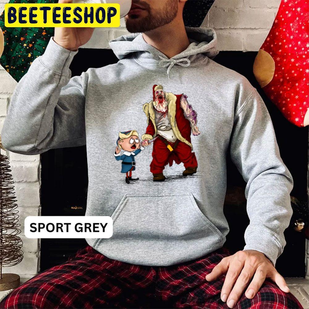 Zombie Santa Christmas Beeteeshop Trending Unisex Hoodie Zombie Santa Christmas Beeteeshop Trending Unisex Hoodie