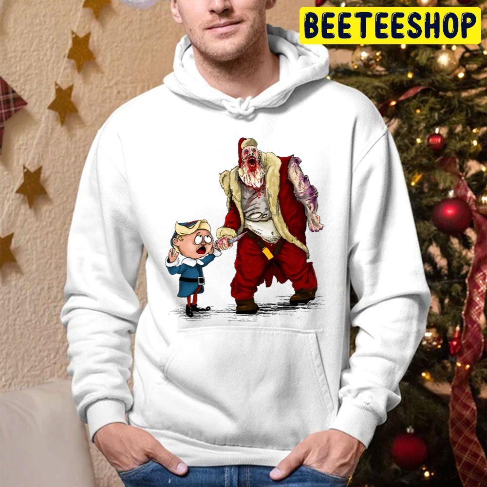 Zombie Santa Christmas Beeteeshop Trending Unisex Hoodie Zombie Santa Christmas Beeteeshop Trending Unisex Hoodie