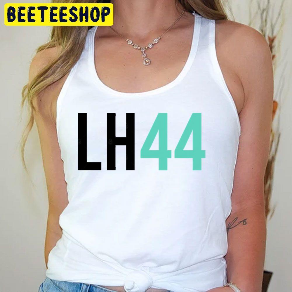 44 Driver Initials And Number Lewis Hamilton Unisex T-Shirt 44 Driver Initials And Number Lewis Hamilton Unisex T-Shirt