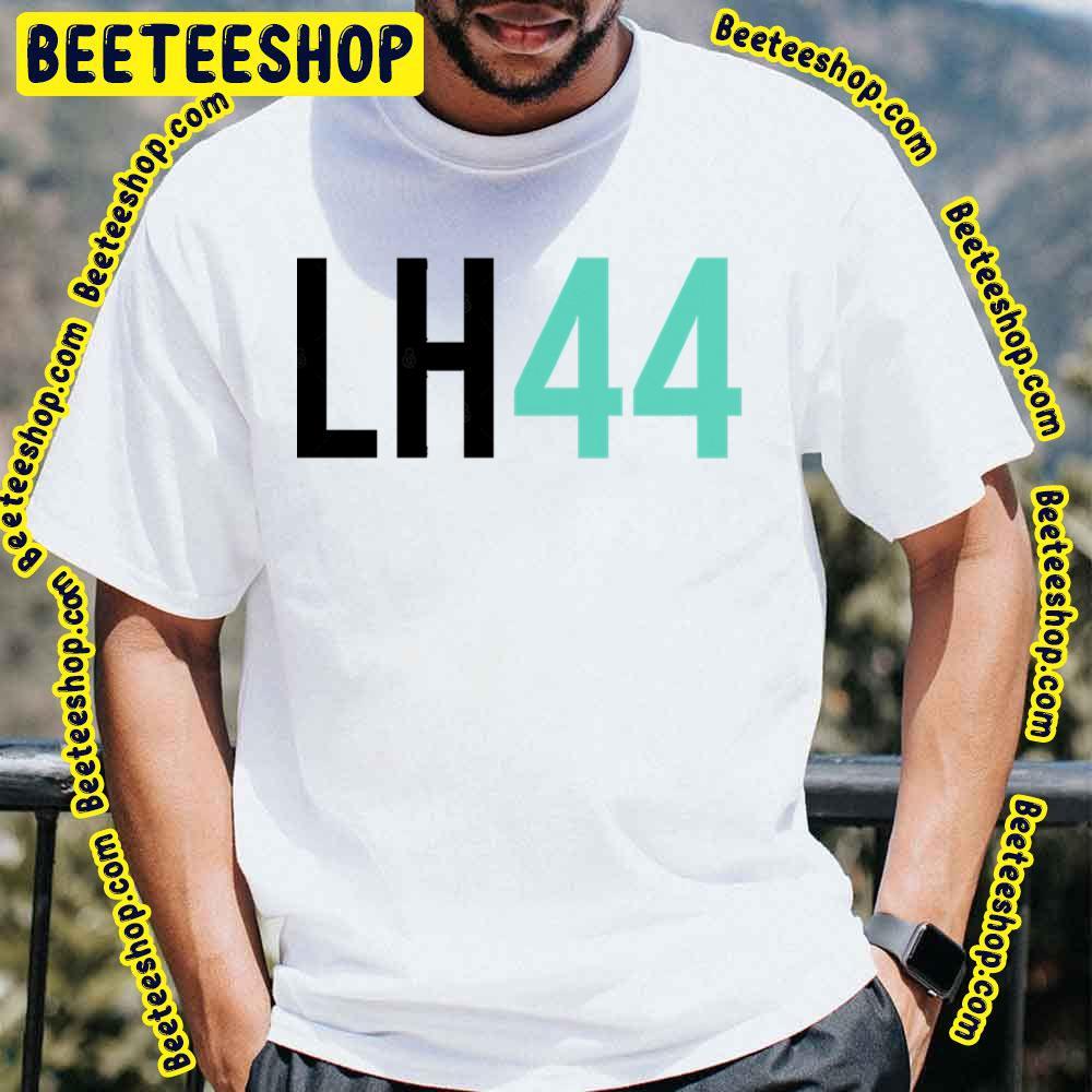 44 Driver Initials And Number Lewis Hamilton Unisex T-Shirt 44 Driver Initials And Number Lewis Hamilton Unisex T-Shirt