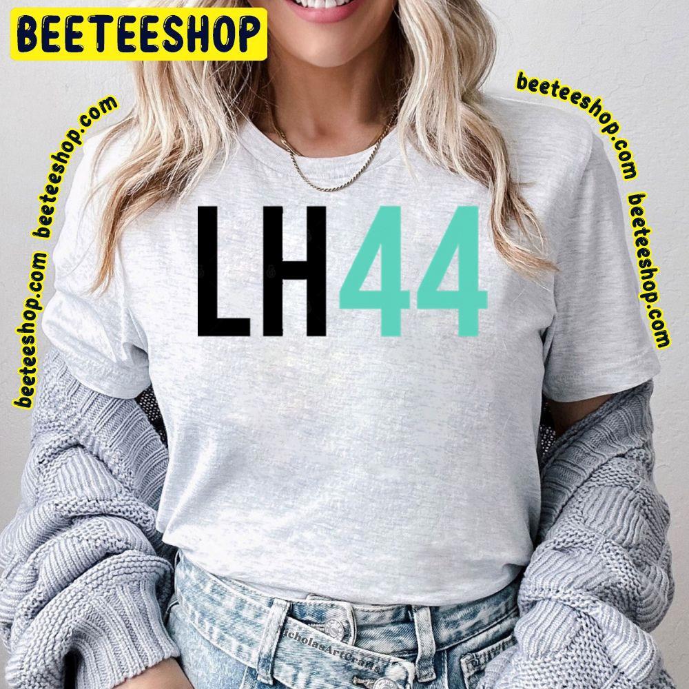 44 Driver Initials And Number Lewis Hamilton Unisex T-Shirt 44 Driver Initials And Number Lewis Hamilton Unisex T-Shirt