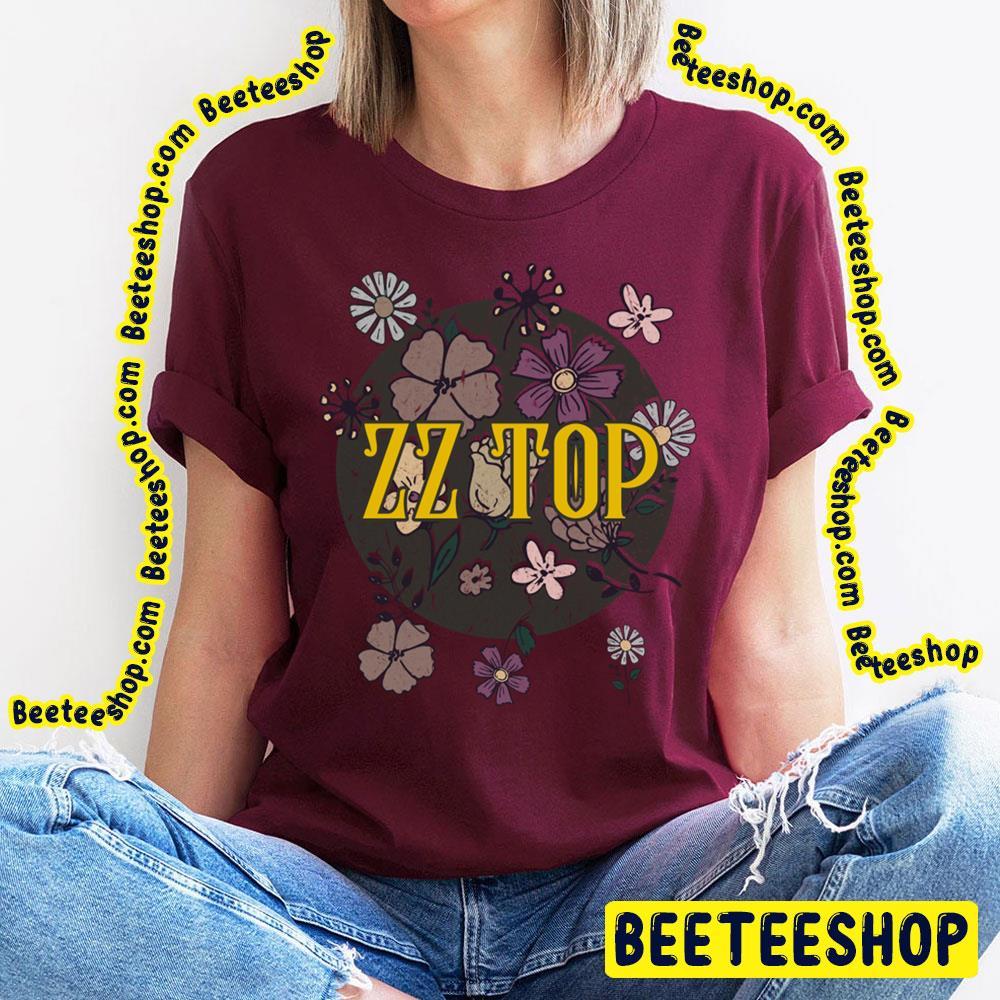 Aesthetic Flowers Zz Top Unisex T-Shirt Aesthetic Flowers Zz Top Unisex T-Shirt