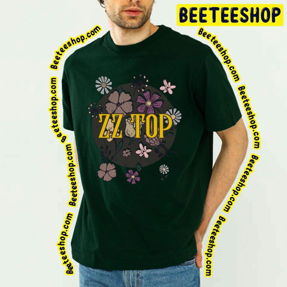 Aesthetic Flowers Zz Top Unisex T-Shirt Aesthetic Flowers Zz Top Unisex T-Shirt