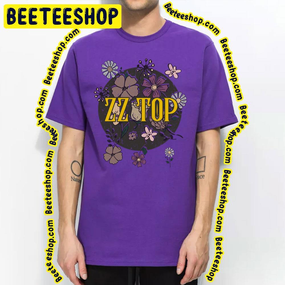 Aesthetic Flowers Zz Top Unisex T-Shirt Aesthetic Flowers Zz Top Unisex T-Shirt