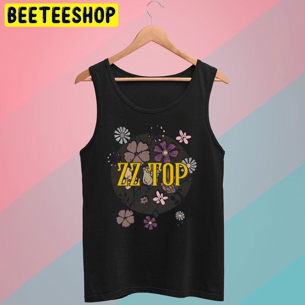 Aesthetic Flowers Zz Top Unisex T-Shirt Aesthetic Flowers Zz Top Unisex T-Shirt