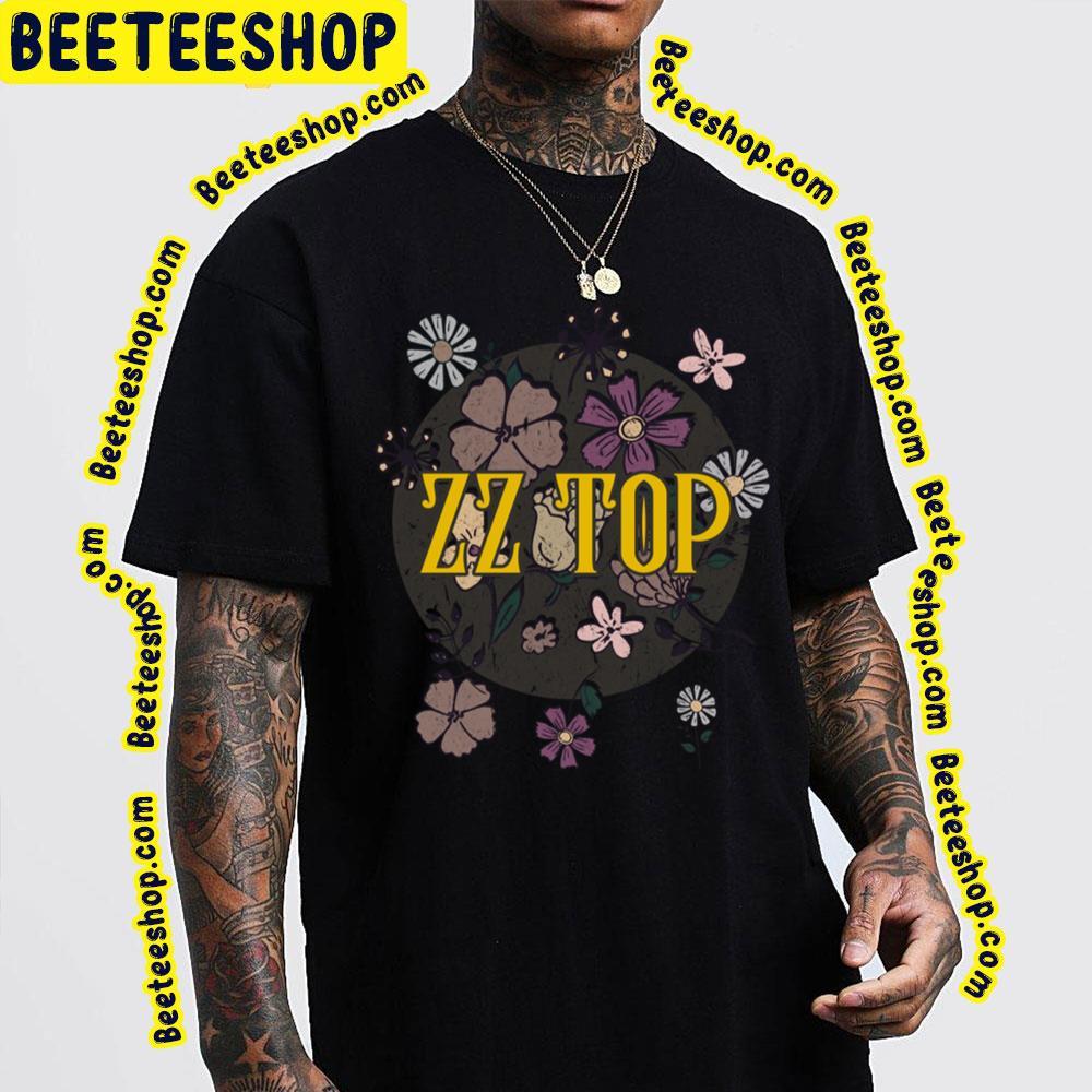 Aesthetic Flowers Zz Top Unisex T-Shirt Aesthetic Flowers Zz Top Unisex T-Shirt