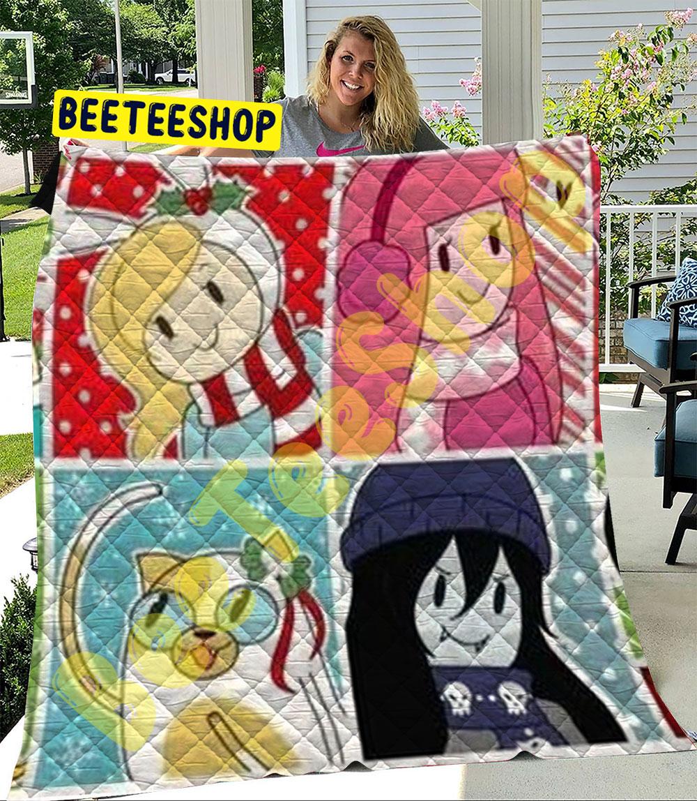 Art Adventure Time Christmas 3 Trending Quilt Art Adventure Time Christmas 3 Trending Quilt