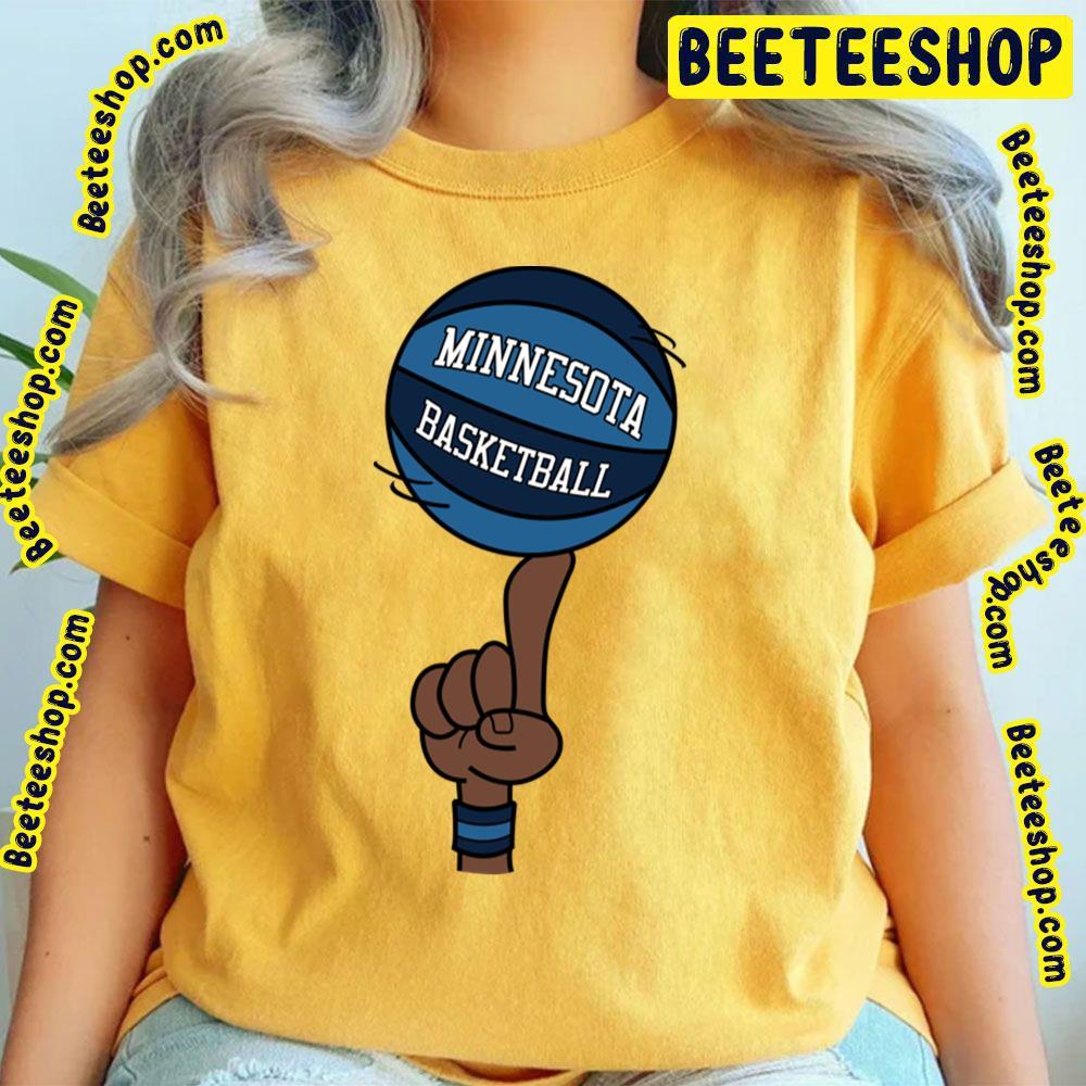 Basketball Finger Spin Minnesota Timberwolves Unisex T-Shirt Basketball Finger Spin Minnesota Timberwolves Unisex T-Shirt