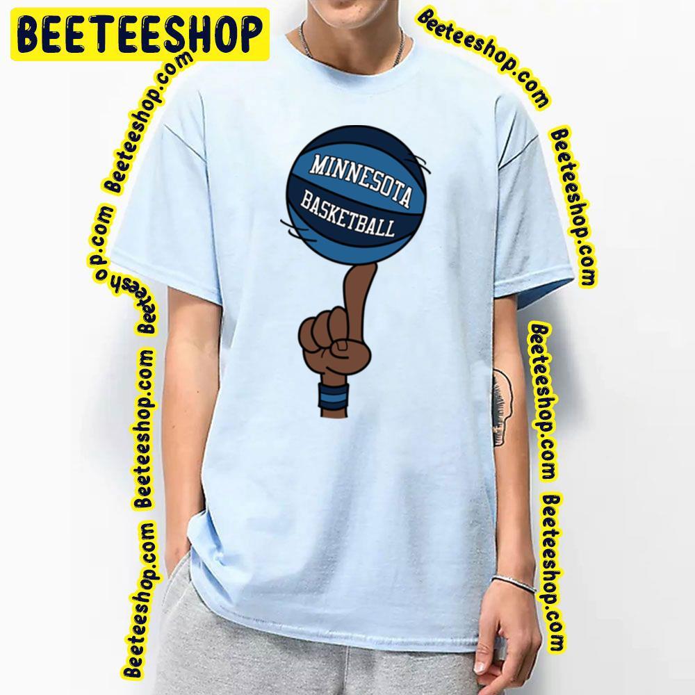 Basketball Finger Spin Minnesota Timberwolves Unisex T-Shirt Basketball Finger Spin Minnesota Timberwolves Unisex T-Shirt