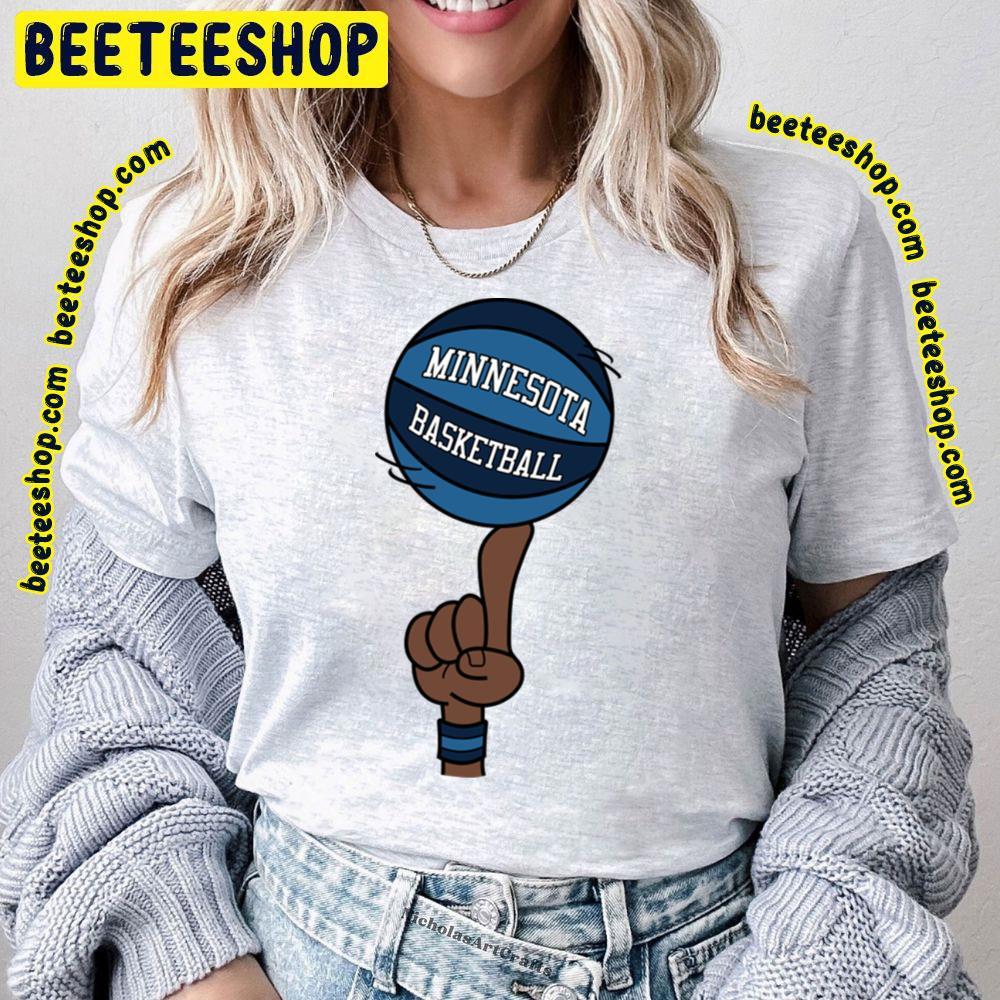 Basketball Finger Spin Minnesota Timberwolves Unisex T-Shirt Basketball Finger Spin Minnesota Timberwolves Unisex T-Shirt