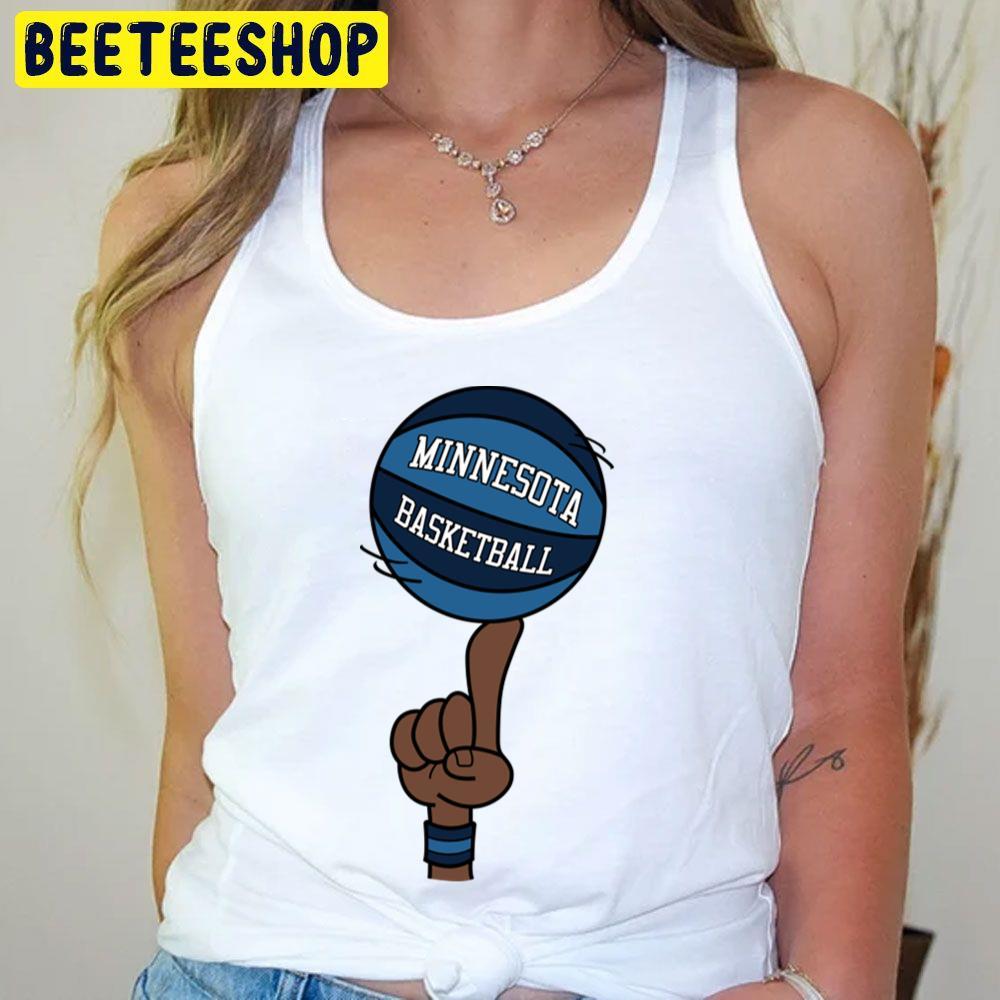Basketball Finger Spin Minnesota Timberwolves Unisex T-Shirt Basketball Finger Spin Minnesota Timberwolves Unisex T-Shirt