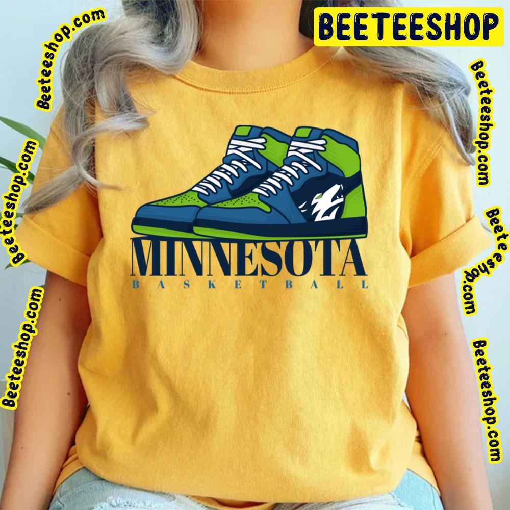 Basketball Sneakers Minnesota Timberwolves Unisex T-Shirt Basketball Sneakers Minnesota Timberwolves Unisex T-Shirt