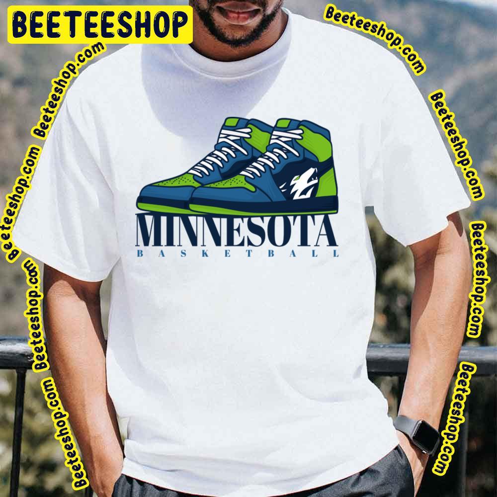 Basketball Sneakers Minnesota Timberwolves Unisex T-Shirt Basketball Sneakers Minnesota Timberwolves Unisex T-Shirt