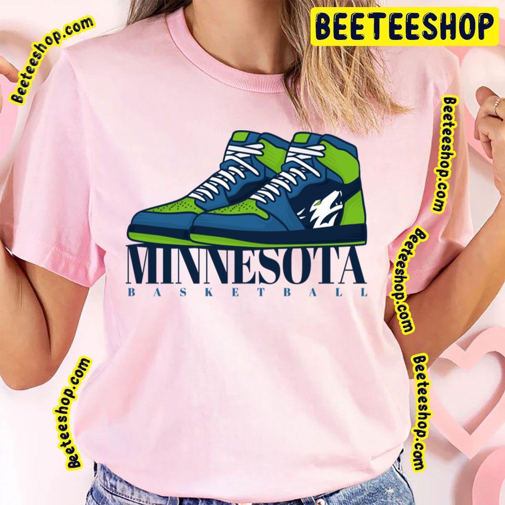 Basketball Sneakers Minnesota Timberwolves Unisex T-Shirt Basketball Sneakers Minnesota Timberwolves Unisex T-Shirt