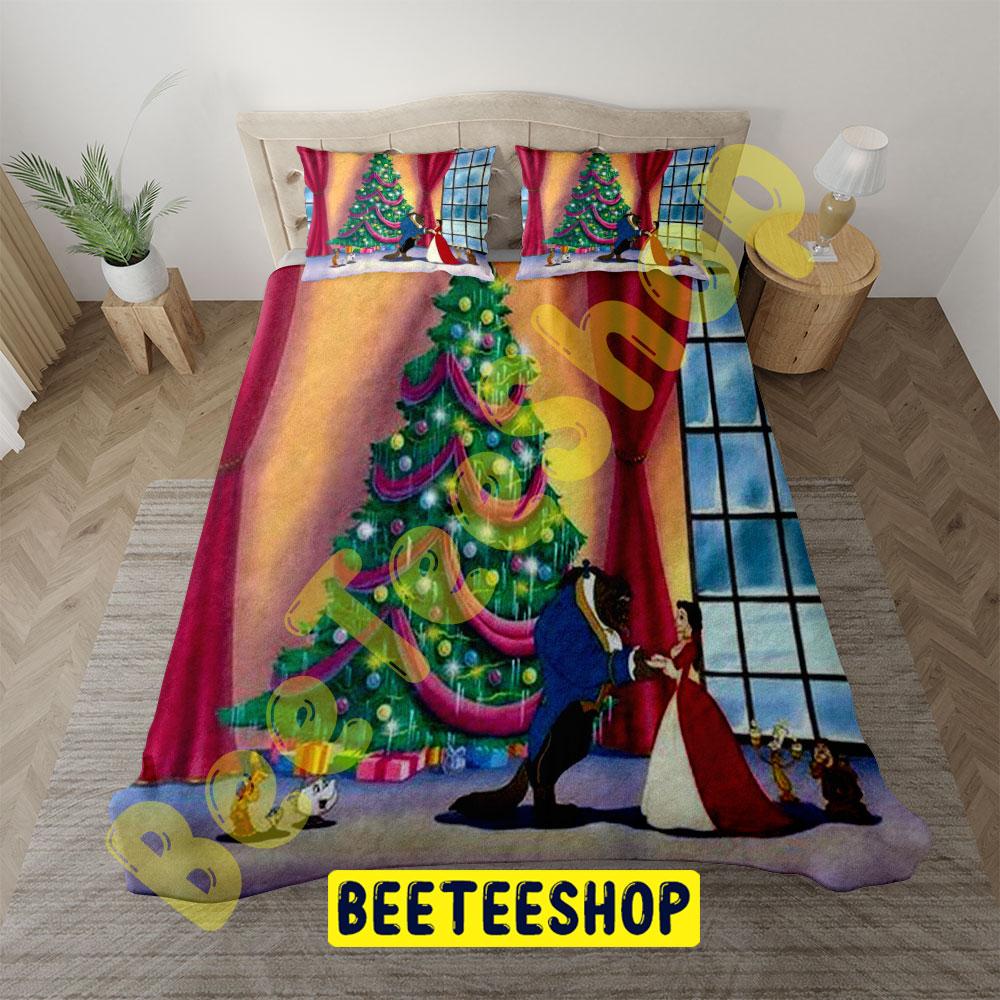 Beauty And The Beast The Enchanted Christmas 2 Trending Bedding Set Beauty And The Beast The Enchanted Christmas 2 Trending Bedding Set
