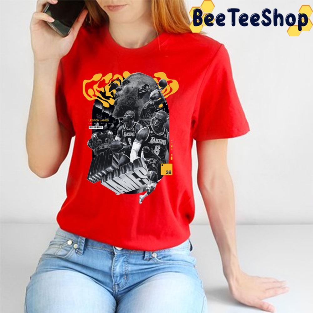 Black Art Lebron James Basketball Unisex T-Shirt Black Art Lebron James Basketball Unisex T-Shirt