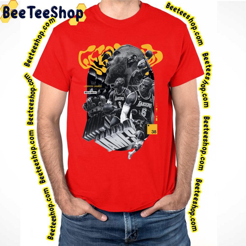 Black Art Lebron James Basketball Unisex T-Shirt Black Art Lebron James Basketball Unisex T-Shirt