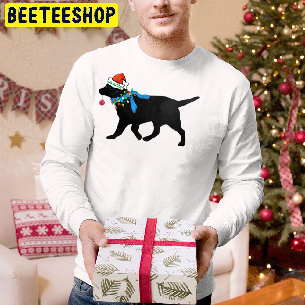 Black Lab Christmas Naughty Dog Beeteeshop Trending Unisex Hoodie Black Lab Christmas Naughty Dog Beeteeshop Trending Unisex Hoodie