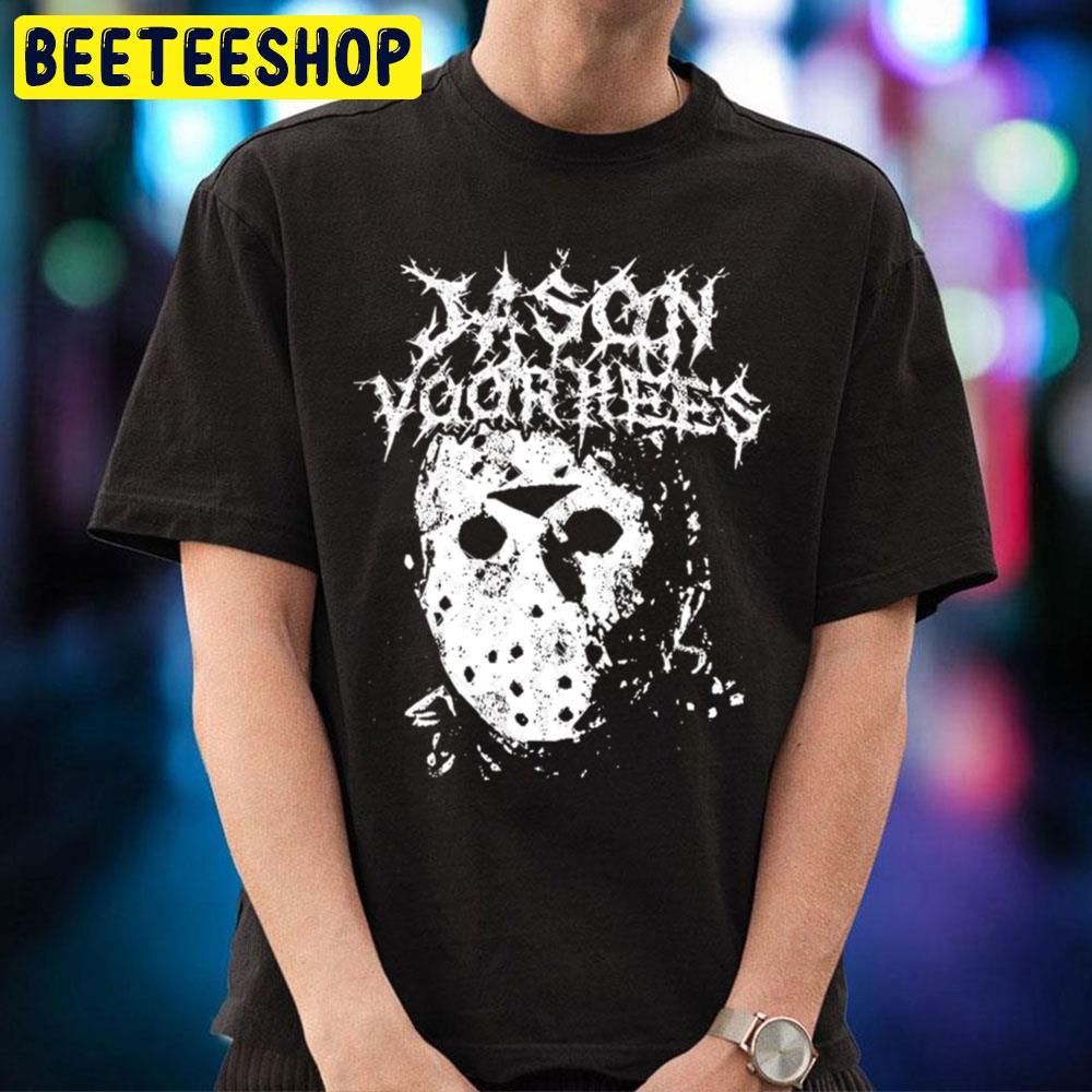 Black Metal Jason Voorhees Halloween Beeteeshop Trending Unisex T-Shirt Black Metal Jason Voorhees Halloween Beeteeshop Trending Unisex T-Shirt