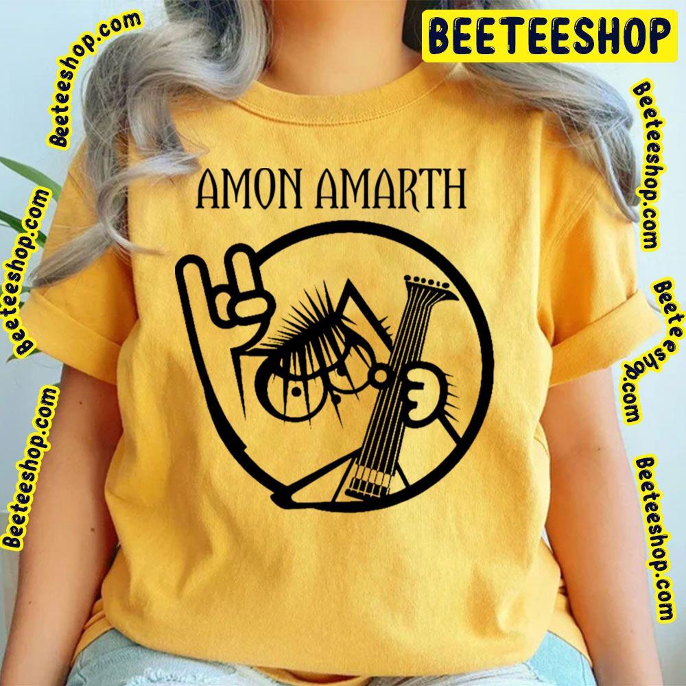 Black Style Play Guitar Amon Amarth Unisex T-Shirt Black Style Play Guitar Amon Amarth Unisex T-Shirt