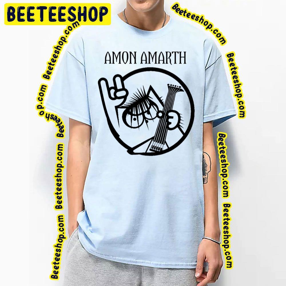 Black Style Play Guitar Amon Amarth Unisex T-Shirt Black Style Play Guitar Amon Amarth Unisex T-Shirt