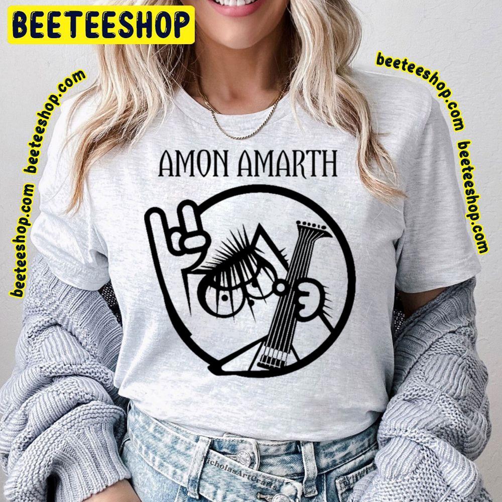 Black Style Play Guitar Amon Amarth Unisex T-Shirt Black Style Play Guitar Amon Amarth Unisex T-Shirt
