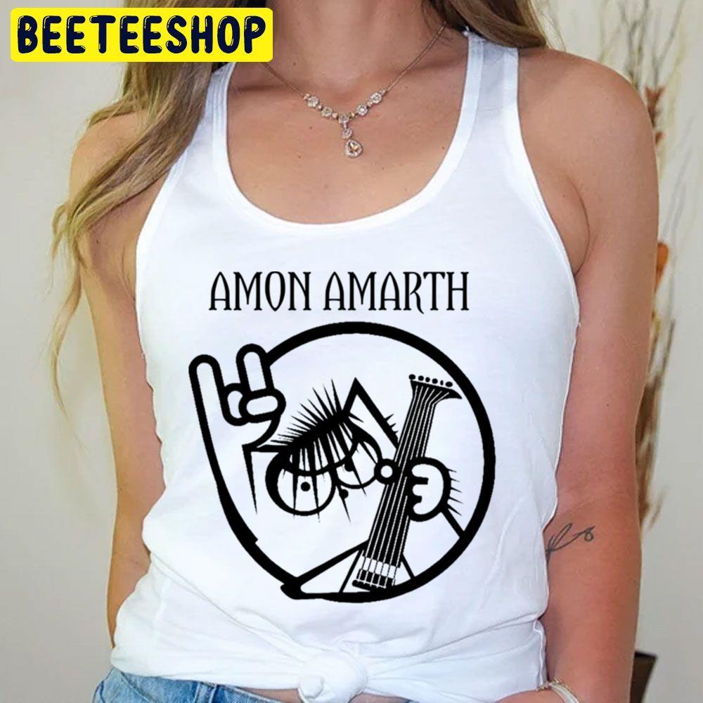 Black Style Play Guitar Amon Amarth Unisex T-Shirt Black Style Play Guitar Amon Amarth Unisex T-Shirt