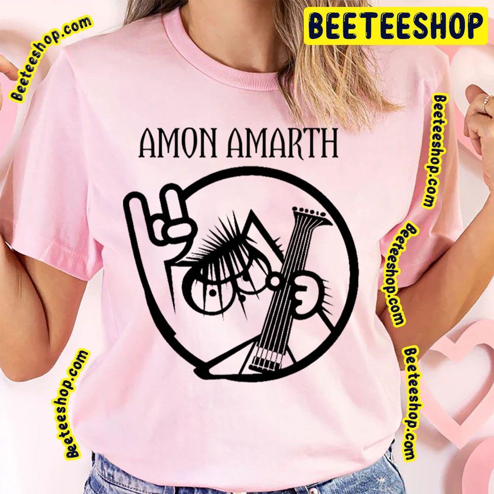 Black Style Play Guitar Amon Amarth Unisex T-Shirt Black Style Play Guitar Amon Amarth Unisex T-Shirt