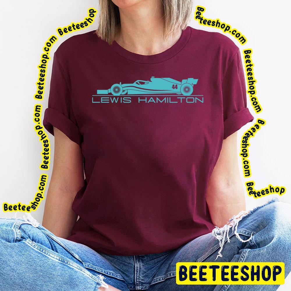 Blue Car Lewis Hamilton Unisex T-Shirt Blue Car Lewis Hamilton Unisex T-Shirt