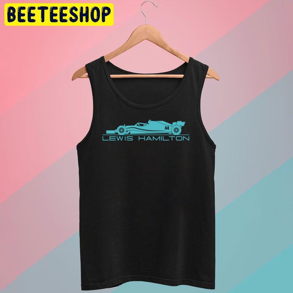 Blue Car Lewis Hamilton Unisex T-Shirt Blue Car Lewis Hamilton Unisex T-Shirt