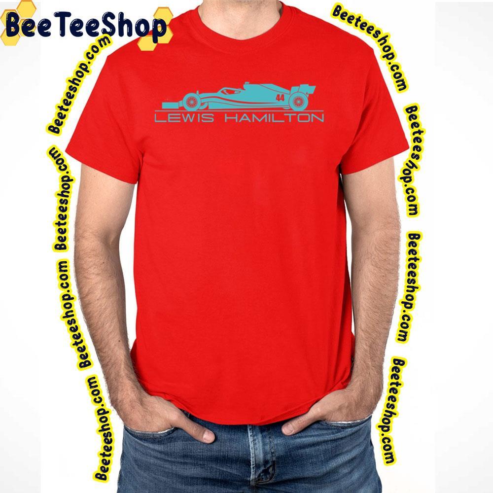 Blue Car Lewis Hamilton Unisex T-Shirt Blue Car Lewis Hamilton Unisex T-Shirt