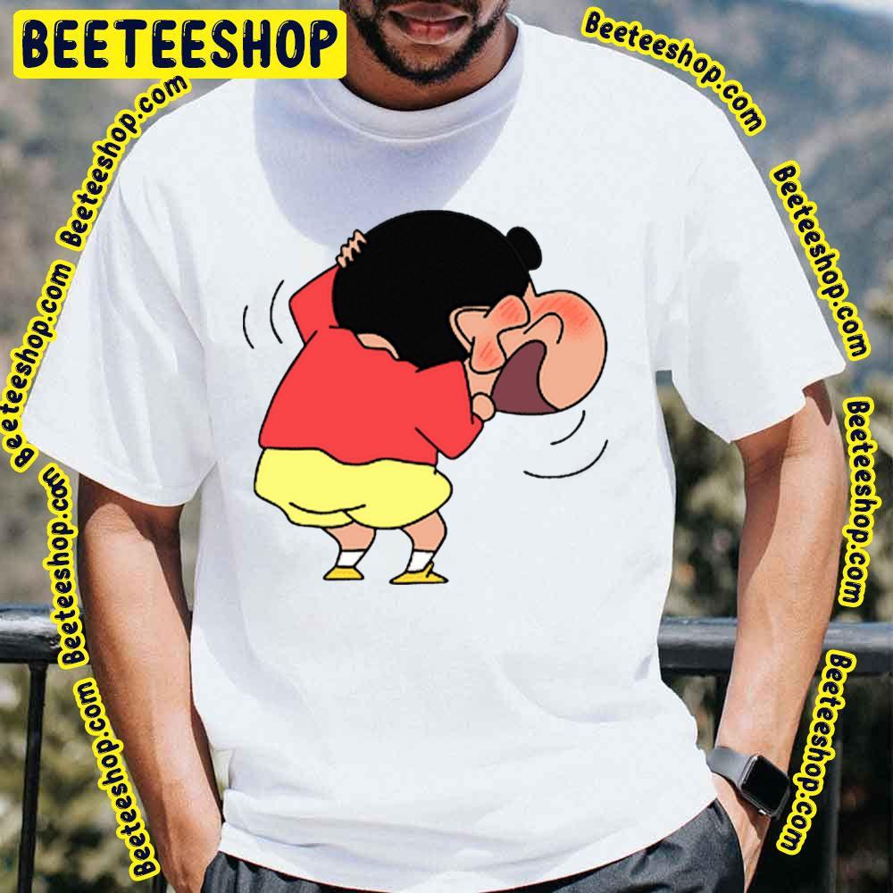 Blushing Crayon Shin Chan Beeteeshop Trending Unisex T-Shirt Blushing Crayon Shin Chan Beeteeshop Trending Unisex T-Shirt
