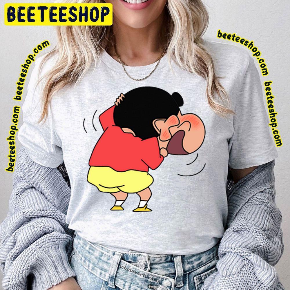 Blushing Crayon Shin Chan Beeteeshop Trending Unisex T-Shirt Blushing Crayon Shin Chan Beeteeshop Trending Unisex T-Shirt