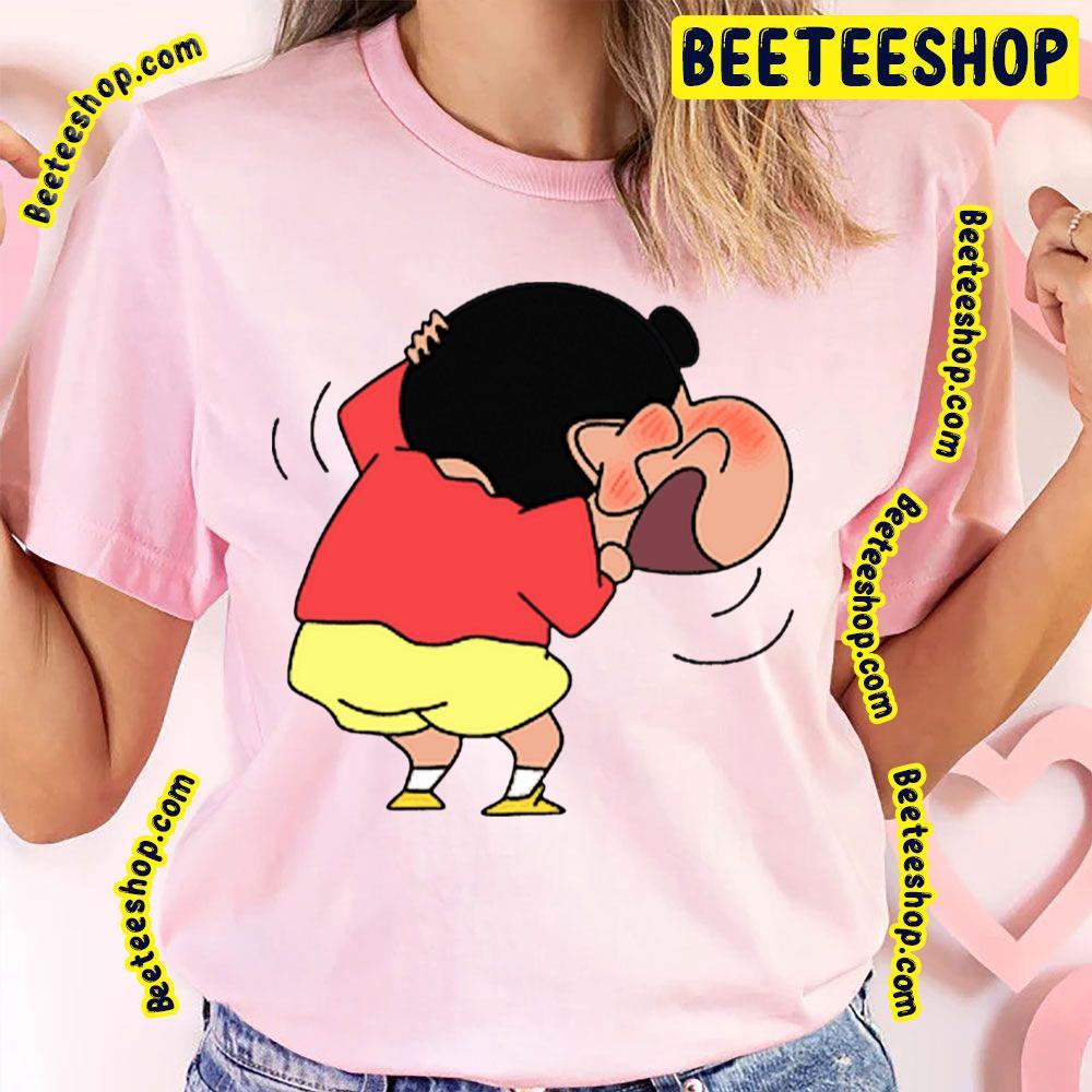Blushing Crayon Shin Chan Beeteeshop Trending Unisex T-Shirt Blushing Crayon Shin Chan Beeteeshop Trending Unisex T-Shirt