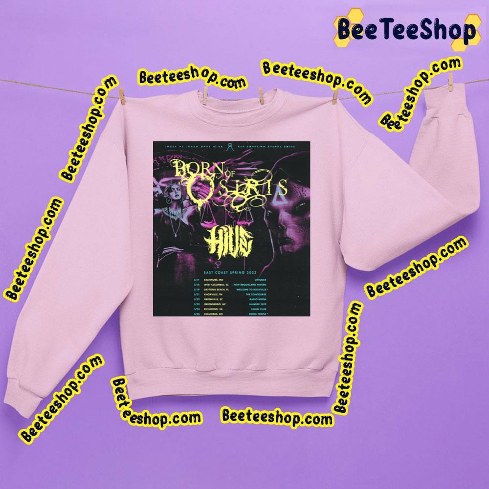 Born Of Osiris East Coast Spring 2023 Dates Beeteeshop Trending Unisex Sweatshirt Born Of Osiris East Coast Spring 2023 Dates Beeteeshop Trending Unisex Sweatshirt
