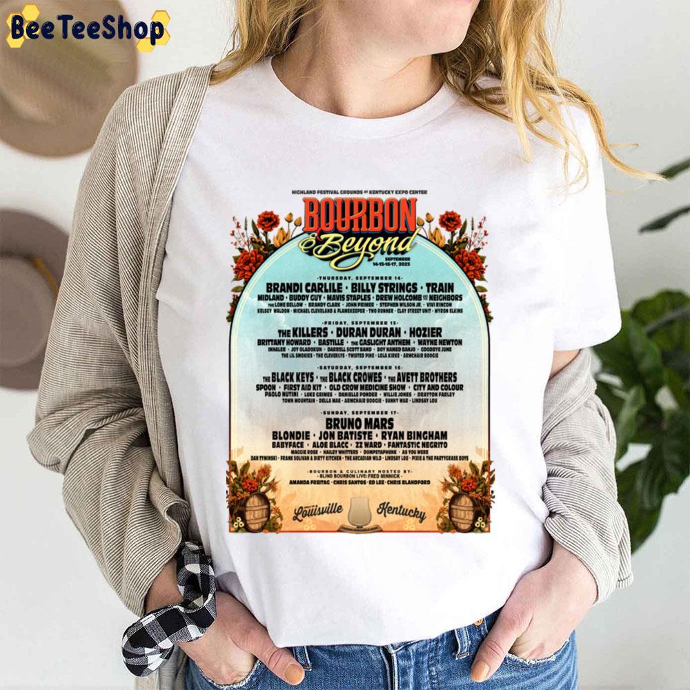 Bourbon And Beyond 2023 Dates Beeteeshop Trending Unisex T-Shirt Bourbon And Beyond 2023 Dates Beeteeshop Trending Unisex T-Shirt