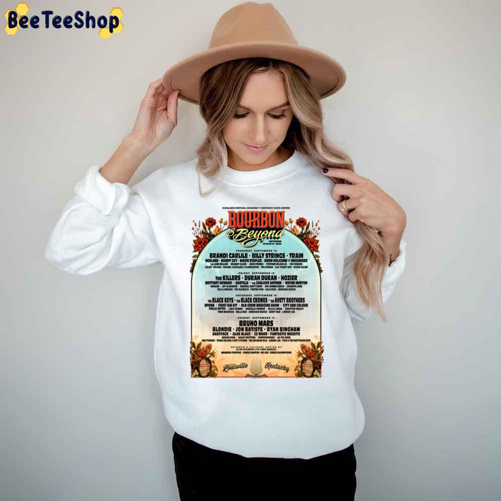 Bourbon And Beyond 2023 Dates Beeteeshop Trending Unisex T-Shirt Bourbon And Beyond 2023 Dates Beeteeshop Trending Unisex T-Shirt