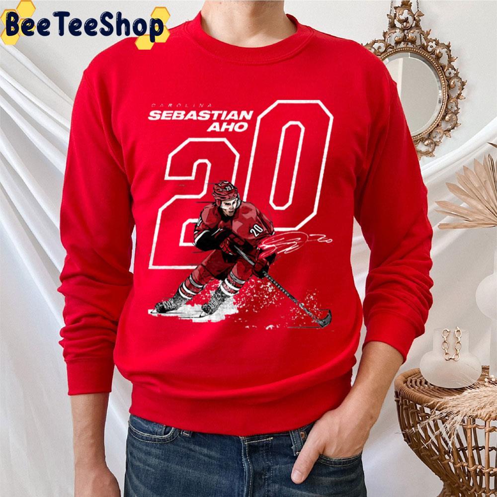Carolina Offset Sebastian Aho Hockey Unisex T-Shirt Carolina Offset Sebastian Aho Hockey Unisex T-Shirt
