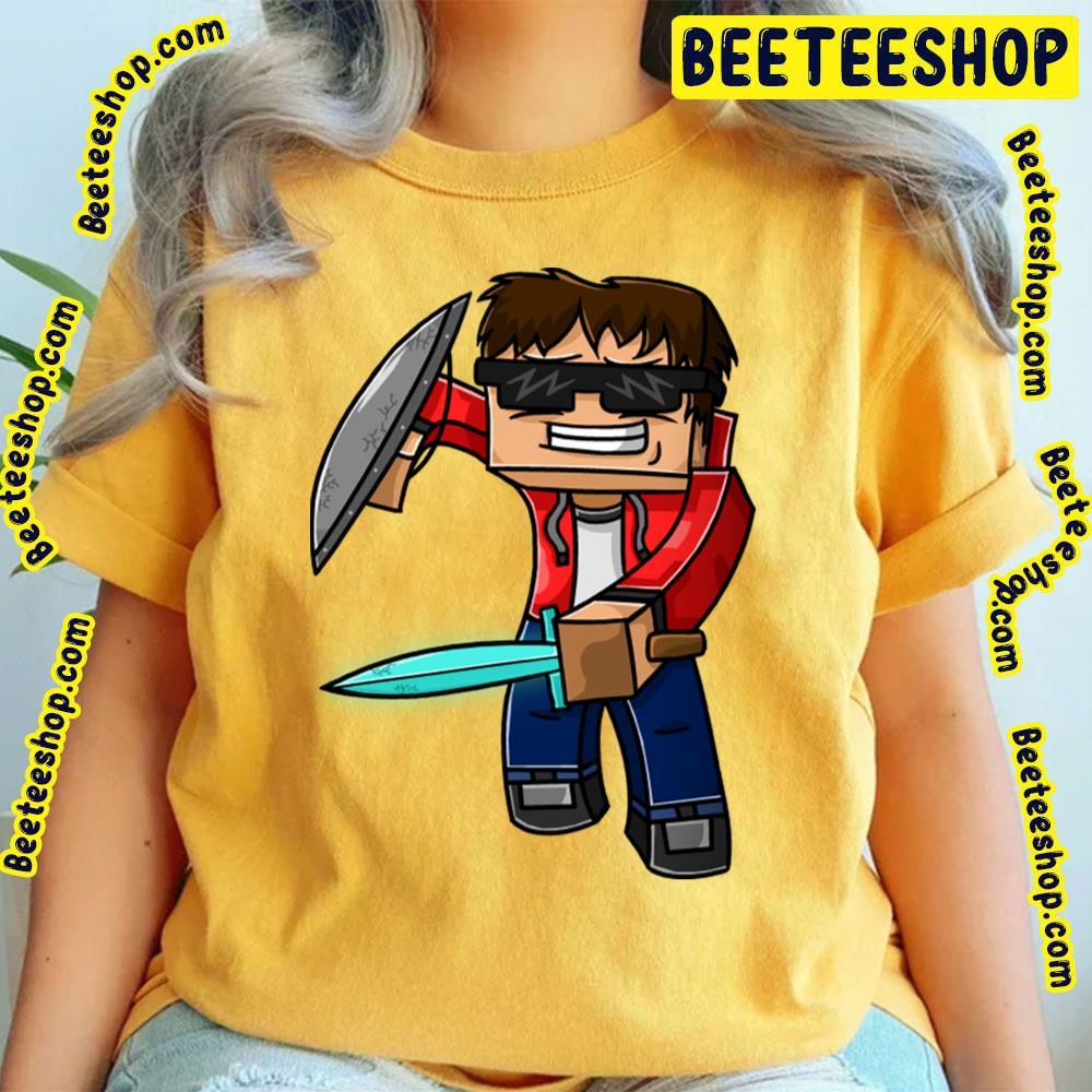 Character Sword Minecraft Unisex T-Shirt Character Sword Minecraft Unisex T-Shirt