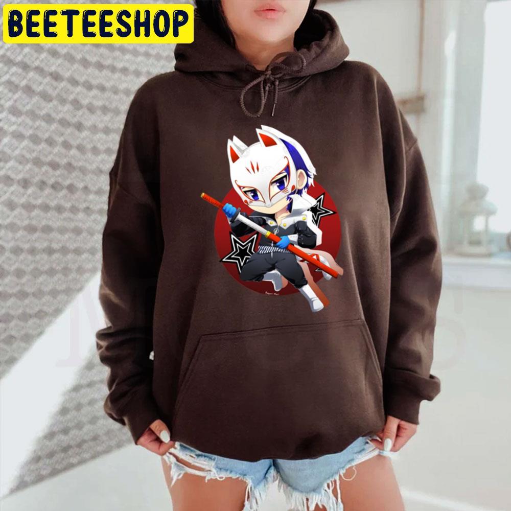 Chibi Fox Persona 5 Unisex T-Shirt Chibi Fox Persona 5 Unisex T-Shirt