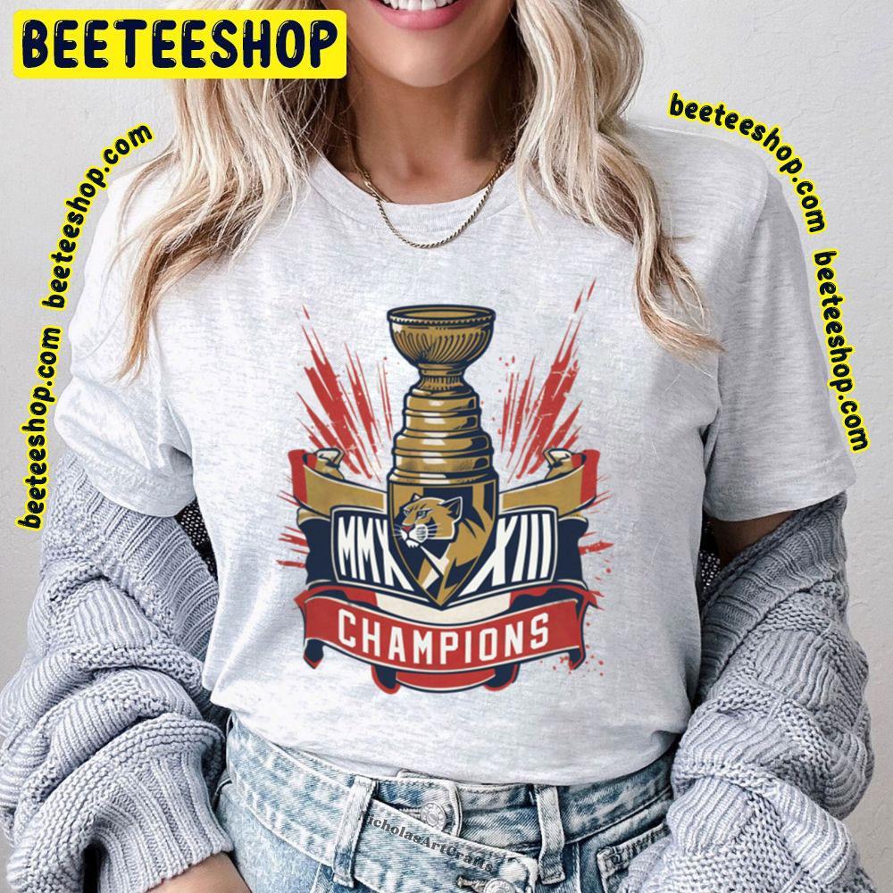 Chions Vintage Florida Panthers Hockey Unisex T-Shirt Chions Vintage Florida Panthers Hockey Unisex T-Shirt