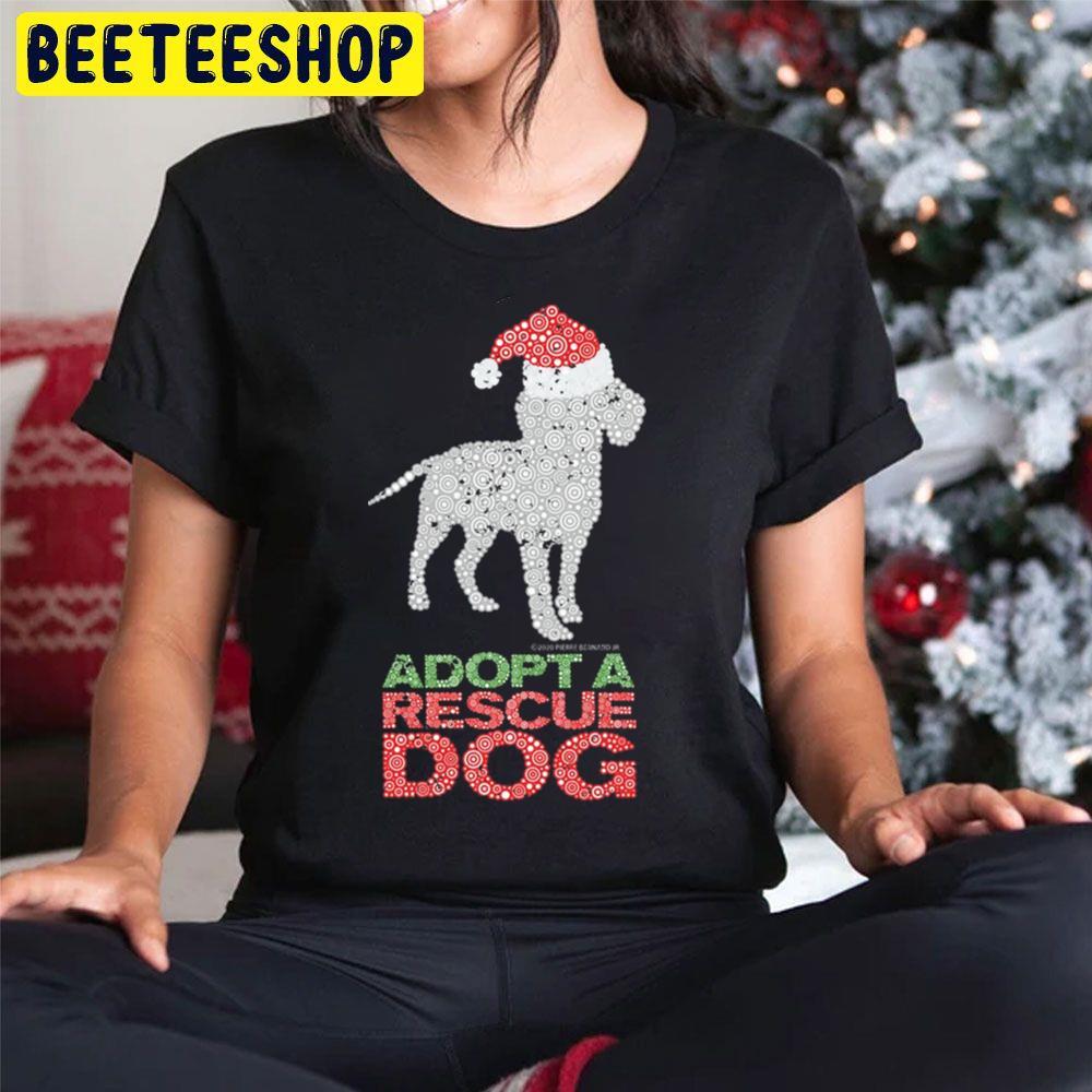 Christmas Adopt A Shelter Or Rescue Dog Circle Design Beeteeshop Trending Unisex Hoodie Christmas Adopt A Shelter Or Rescue Dog Circle Design Beeteeshop Trending Unisex Hoodie