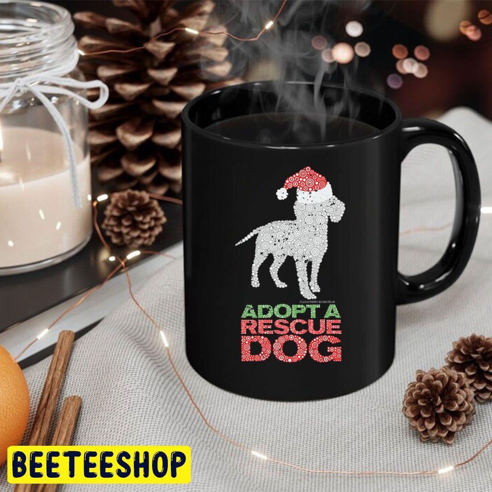 Christmas Adopt A Shelter Or Rescue Dog Circle Design Beeteeshop Trending Unisex Hoodie Christmas Adopt A Shelter Or Rescue Dog Circle Design Beeteeshop Trending Unisex Hoodie