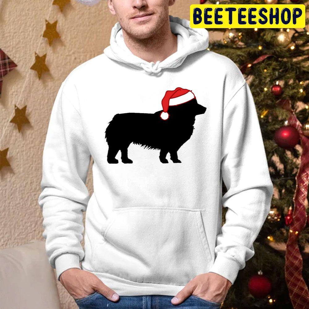 Christmas Corgi In Santa Hat Beeteeshop Trending Unisex Hoodie Christmas Corgi In Santa Hat Beeteeshop Trending Unisex Hoodie