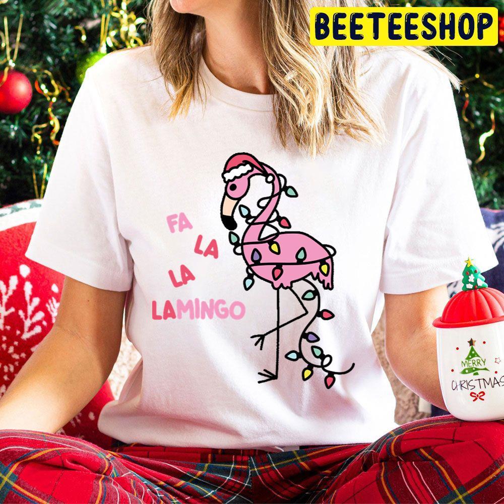 Christmas Flamingo Beeteeshop Trending Unisex Hoodie Christmas Flamingo Beeteeshop Trending Unisex Hoodie